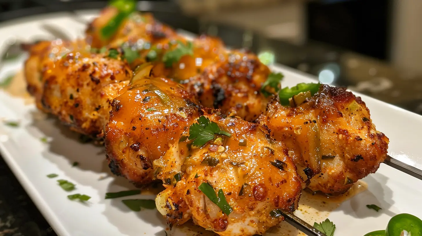 Smoked Jalapeno Popper Chicken Bombs