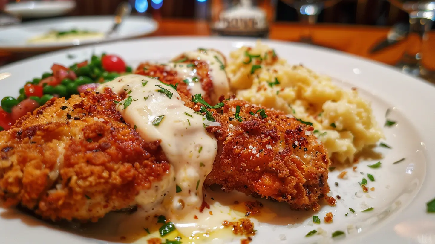 LONGHORN STEAKHOUSE PARMESAN CRUSTED CHICKEN
