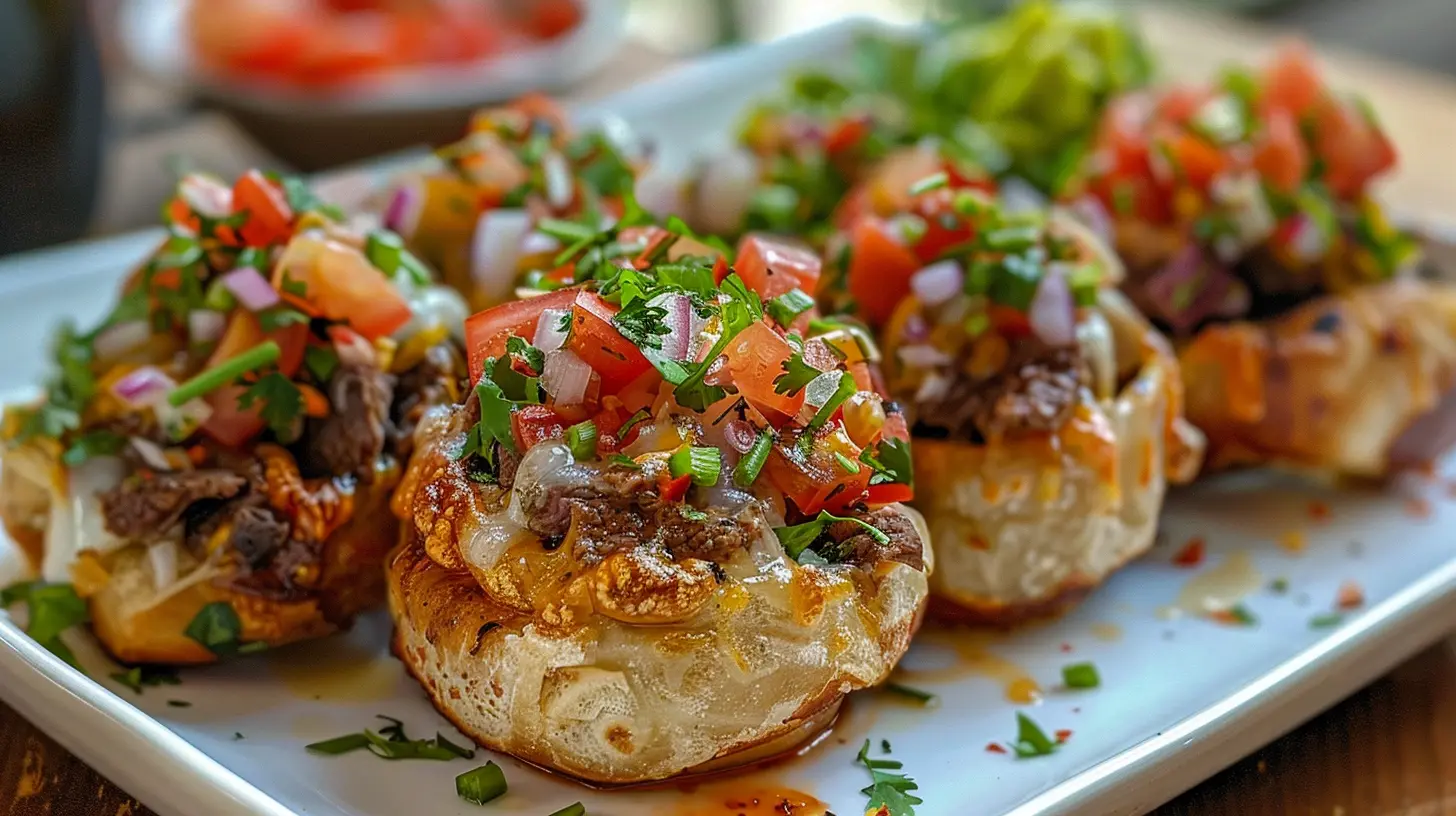 STEAK FAJITA CRUNCH BOMBS