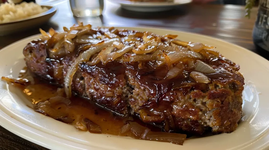 French Onion Meatloaf