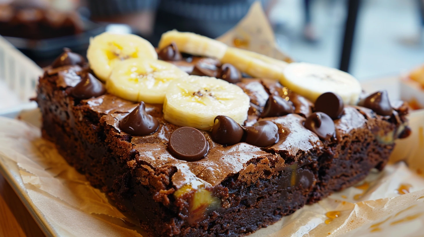 Banana brownie recipe