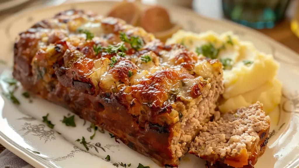 Chicken Cordon Bleu Meatloaf