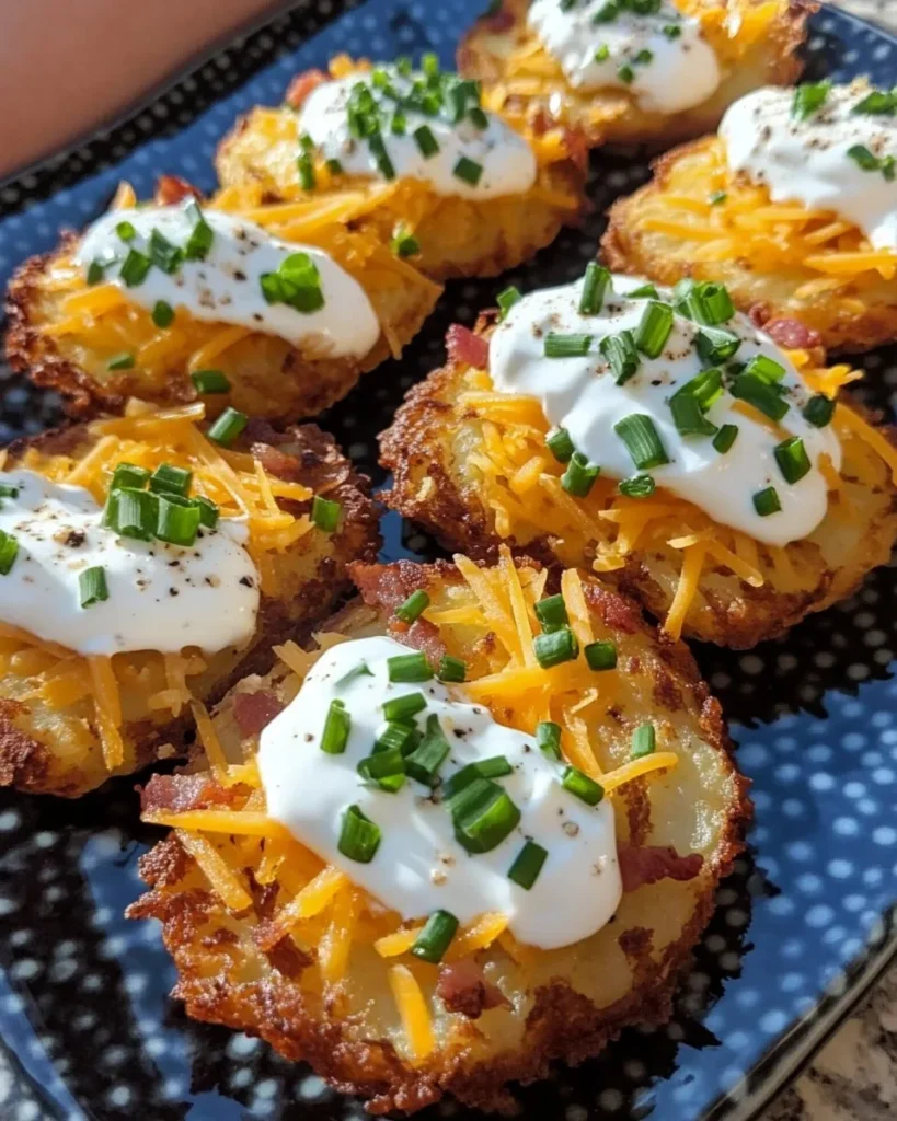 Crispy Loaded Hash Browns – The Ultimate Comfort Breakfast