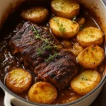 red wine braised beef