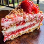 Strawberry Crunch Cheesecake