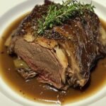 Italian Pot Roast with Gorgonzola Polenta