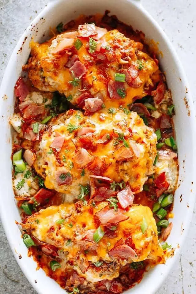 Baked Crack Chicken Breasts – Creamy, Cheesy, and Irresistible!