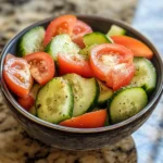 Cucumber Tomato Salad Recipe