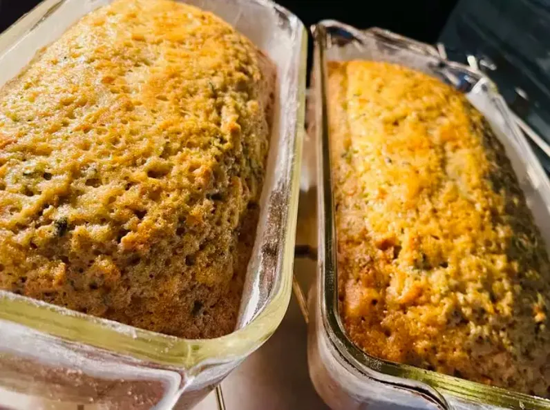 Savory Zucchini Cheddar Bread