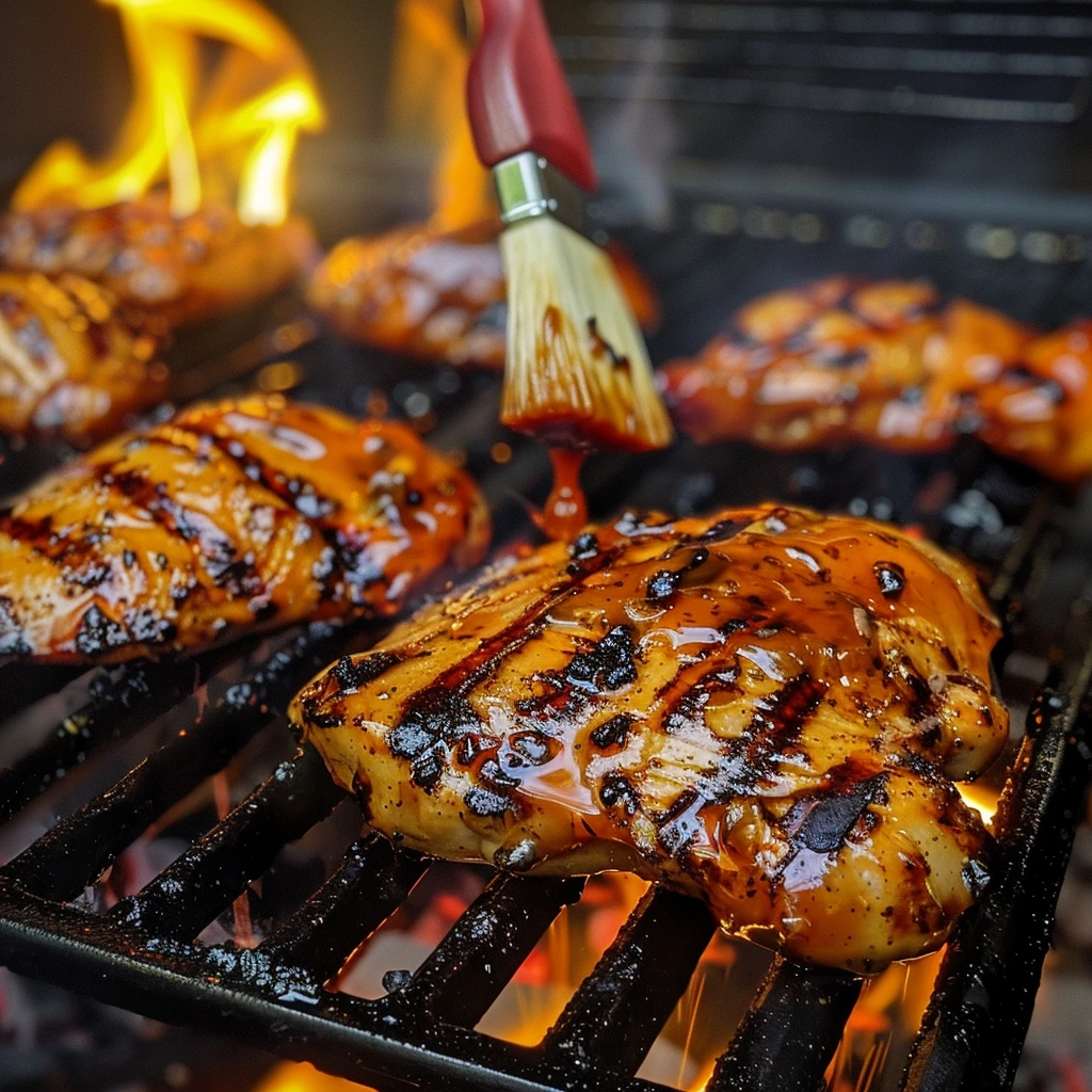 Sweet and Spicy Chicken Marinade: A Flavor-Packed Recipe for Juicy Chicken 7 adamberranii Chicken on grill with caramelized marinade close 43759925 f2fc 435d b5d6 089b86d39d84 3