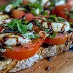 Fresh Caprese Bruschetta Recipe