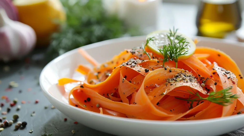 Carrot Ribbon Salad Recipe: A Fresh, Easy, and Delicious Side Dish
