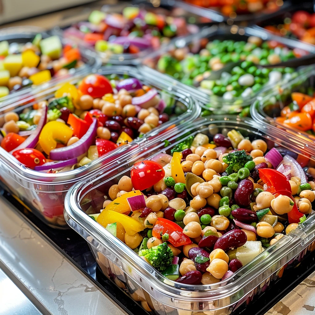 adamberranii Dense bean salad divided into meal prep containe 995af895 422b 4a82 96df 2a85fe8e0f81 3