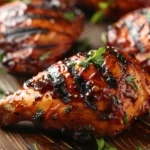 grilled chicken with sweet and spicy chicken marinade