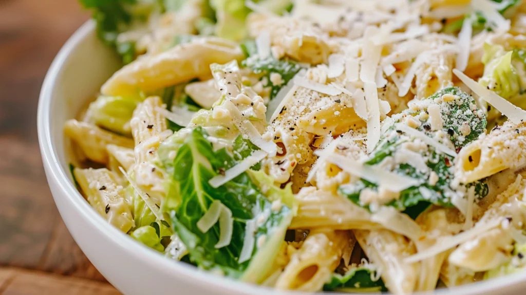 Creamy Pasta Caesar Salad: A Delicious Twist on a Classic