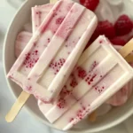 3-Ingredient Greek Yogurt Popsicles healthy frozen treat