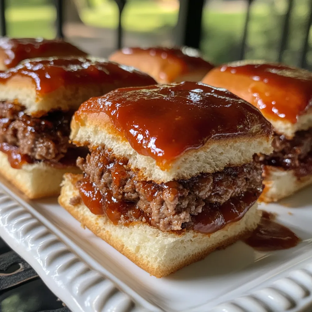 BBQ Meatloaf Sliders: The Perfect Bite-Sized Comfort Food
