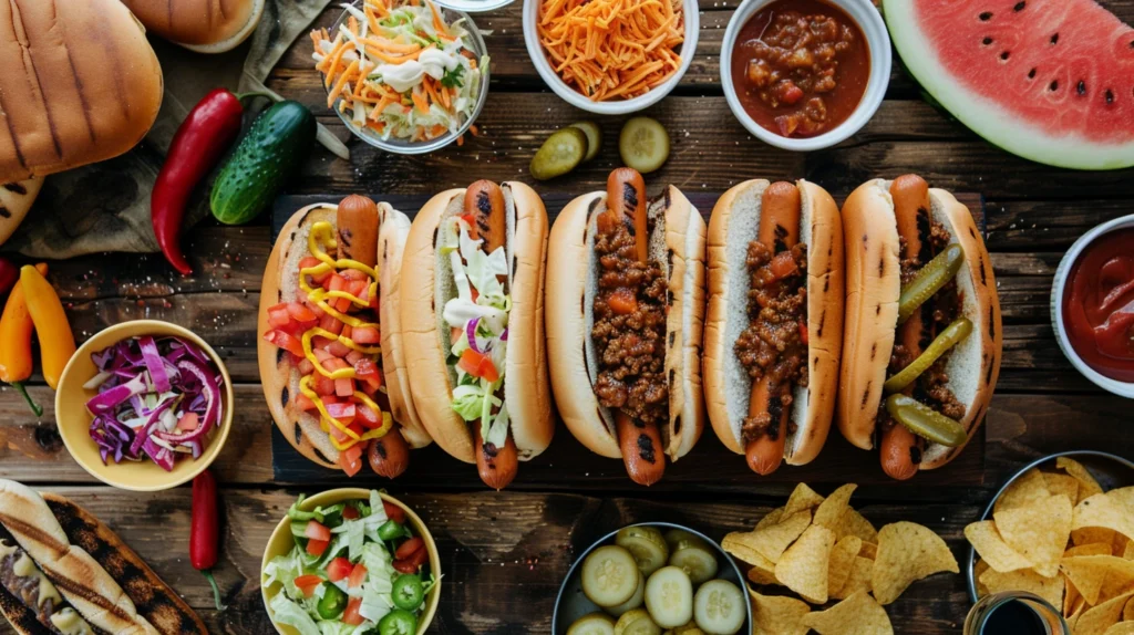 BBQ Hot Dog Board :The Ultimate Grill‑Day Crowd‑Pleaser